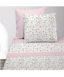 Colcha Bouti Reversible Estampado Mariposas Silvestres Butterfly Manterol  CAMA 135 CM