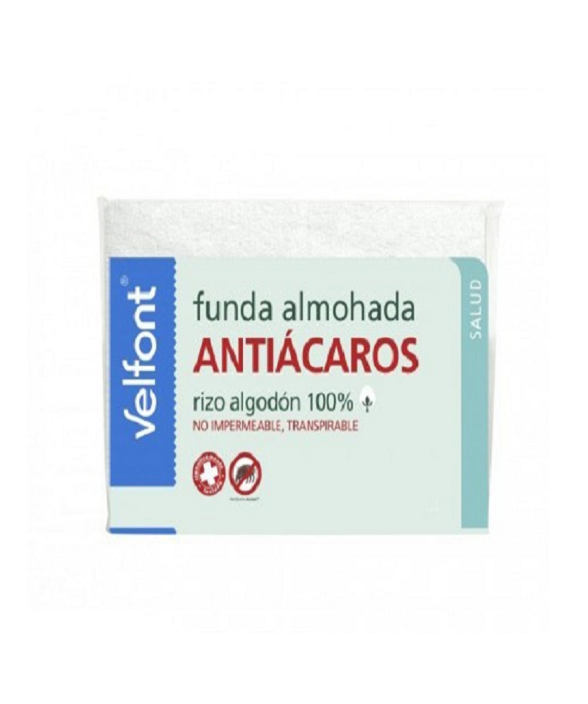 Funda Almohada Antiácaros Velfont