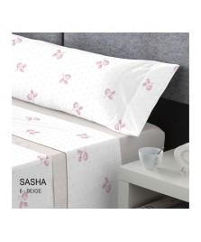 Juego Sabanas Coralina Kabely SASHA - Textil del Hogar